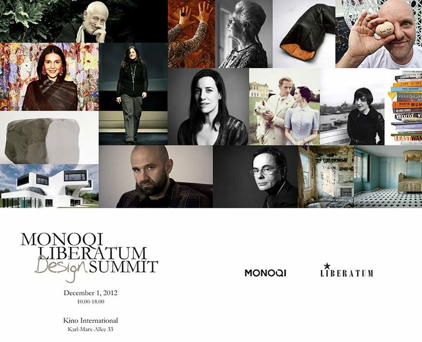 Monoqi and Liberatum to present a Design Summit in Berlin‏